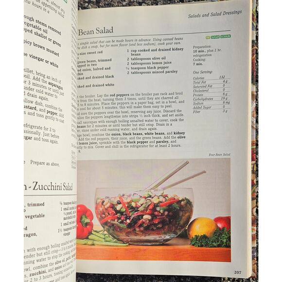 Vintage 1990 CookBook Great Recipes Good Health Reader's Digest Book Hardcover - Picture 7 of 10